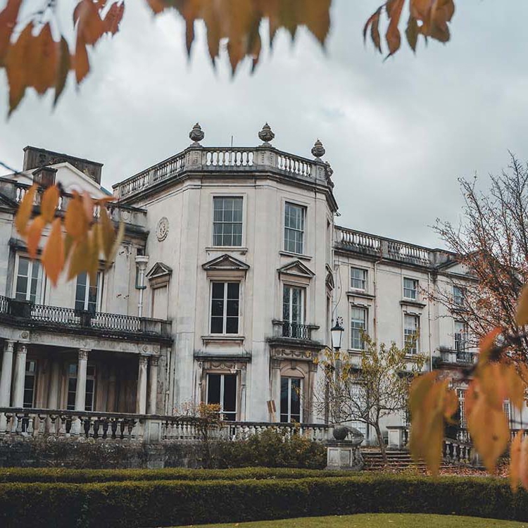 grove house autumn